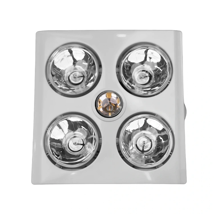 4つの加熱ランプを備えた赤外線ヒーター